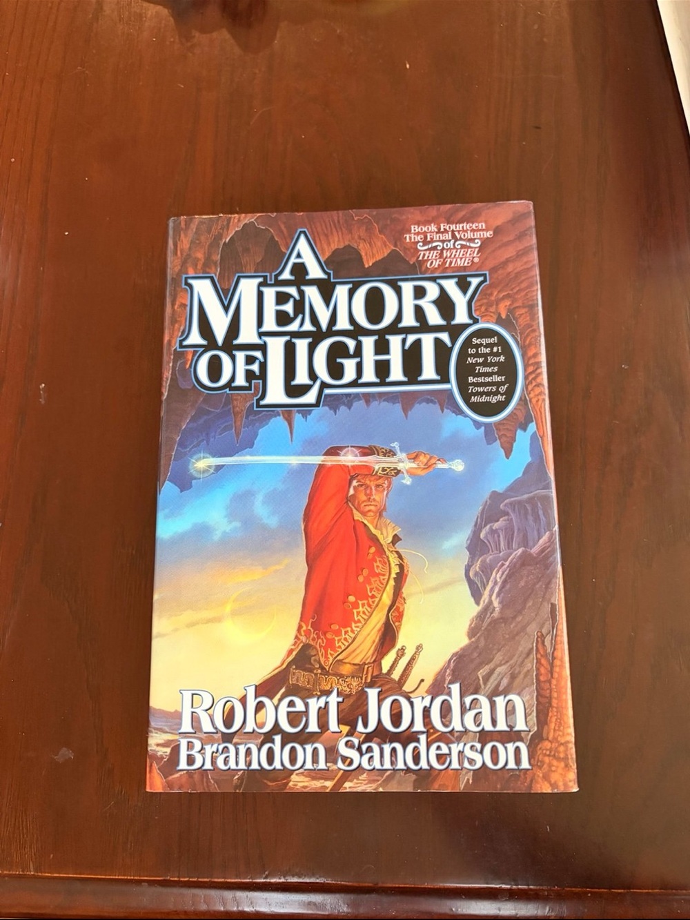 A Memory of Light by Robert Jordan & Brandon Sanderson 1st edition signed